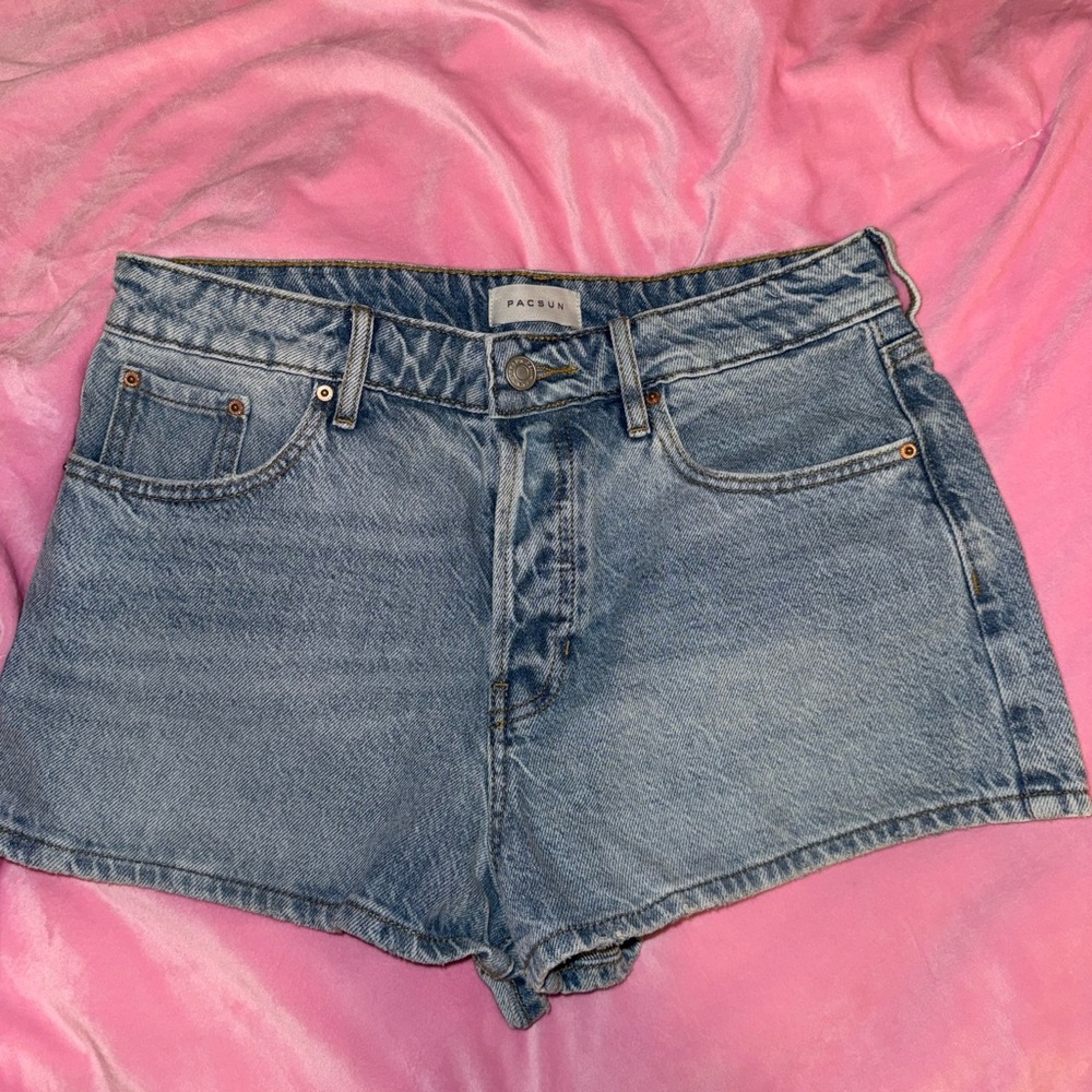 PacSun Light Blue Jean Shorts